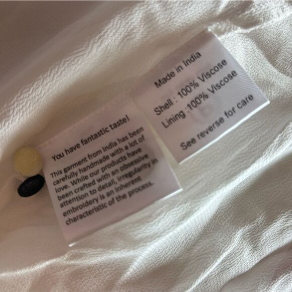 Nwt Rococo Sand Nesh Maxi Dress Floral Long Sleeve Cutout - Picture 11 of 11